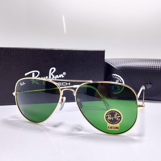 Rayban Avaiter Golden Green 