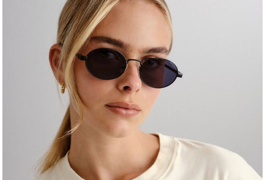 Oval sunglass