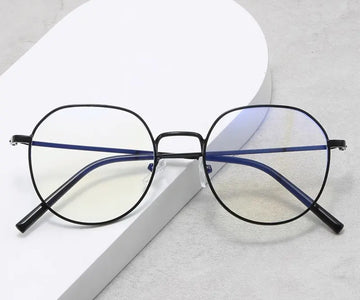 Metal Black Glasses