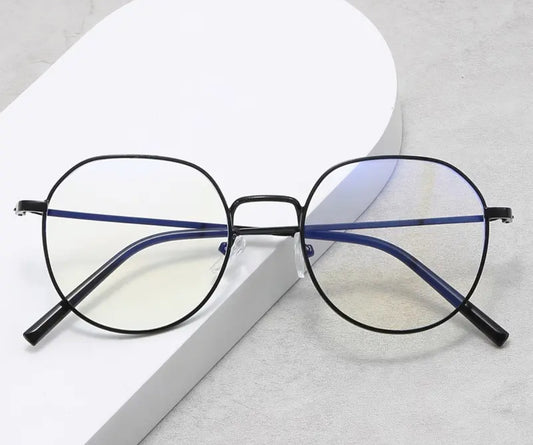 Metal Black Glasses