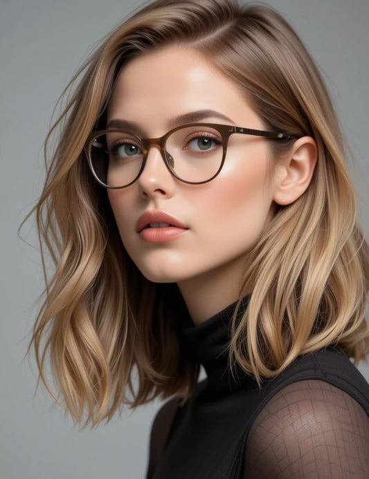 Plastic round frame