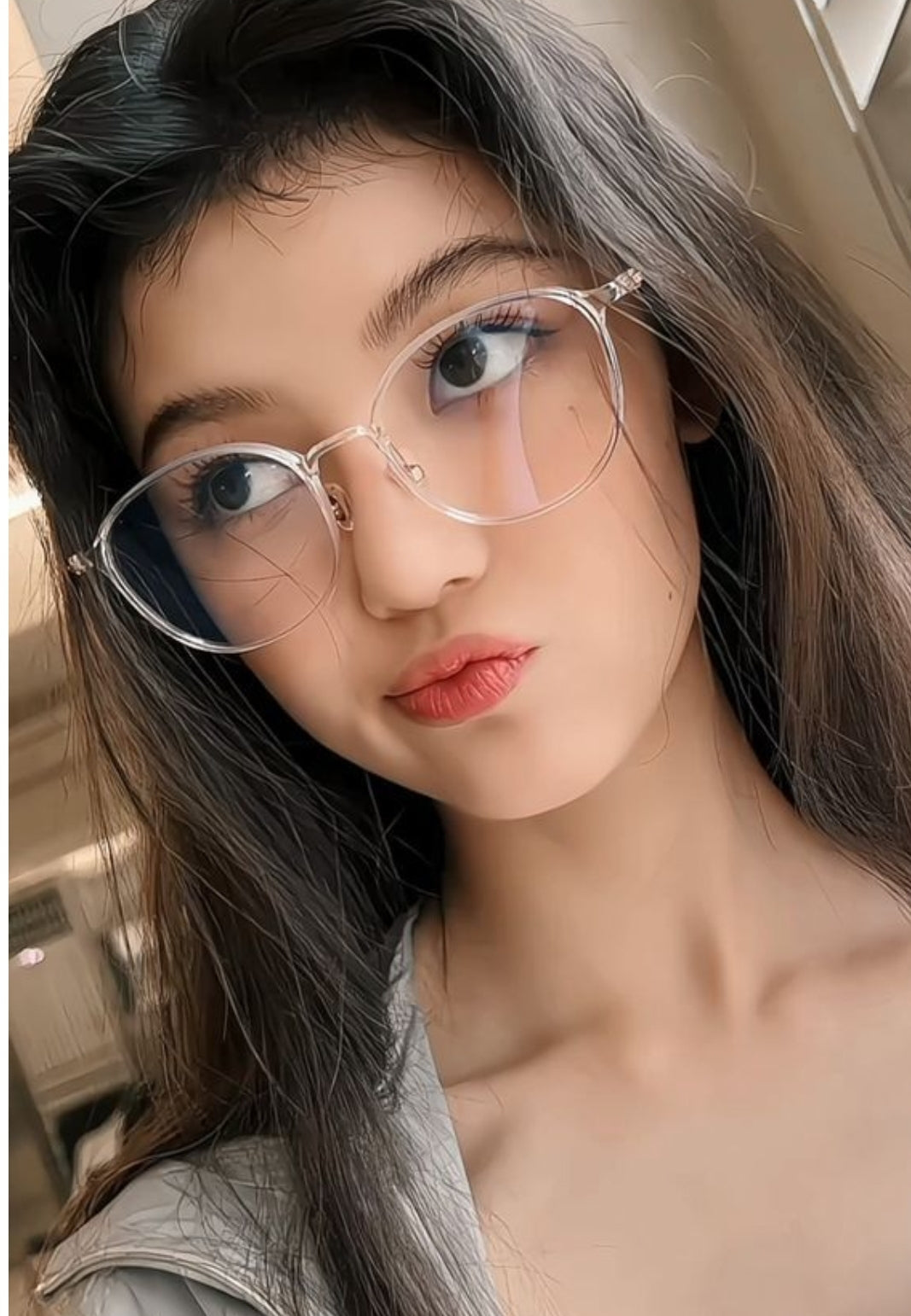 Round transparent Frame 35