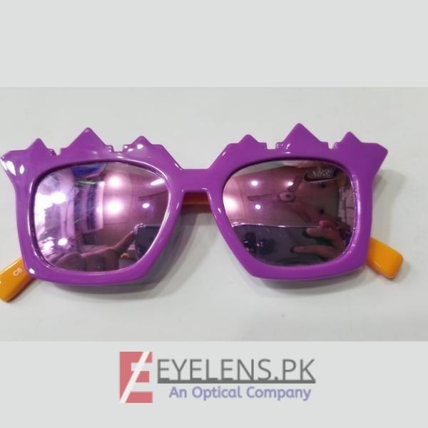 Baby Sunglasses Polarized Purple & Orange - Eye Lens 