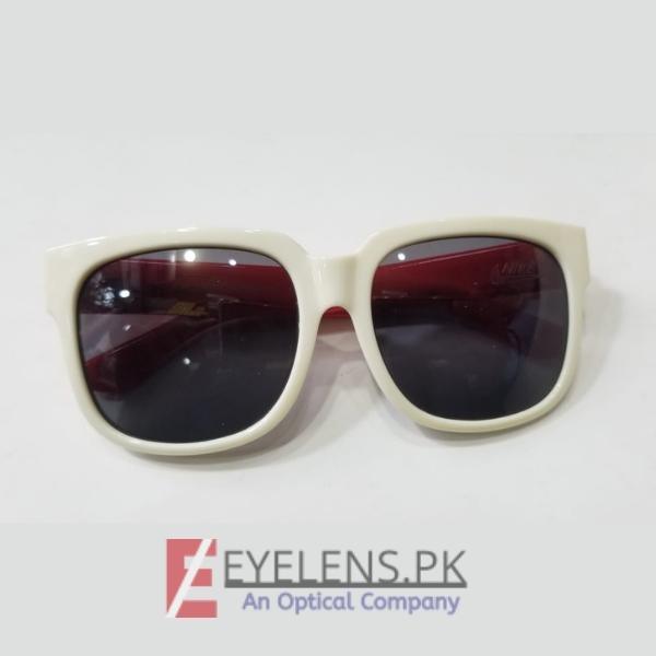 Baby Sunglasses Polarized White & Red - Eye Lens 