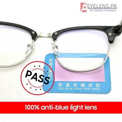 Blue-Ray Lens - Metal Frame - Eye Lens 