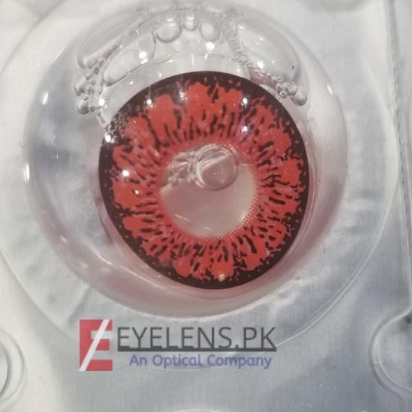 Red Color Halloween Lens - Eye Lens 