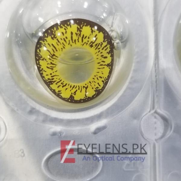 Yellow Color Halloween Lens - Eye Lens 