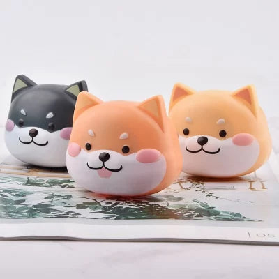Cute Dog Shape Contact Lens Case - Eye Lens 
