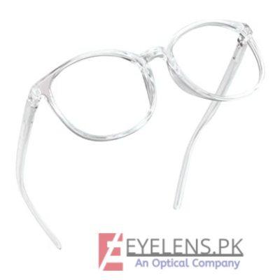 Transparent Frame Sunglasses - Eye Lens 