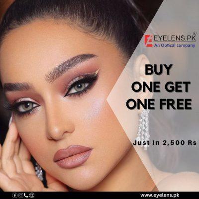 Gray Color Lens – Buy 1 Pair Get 1 Pair Free - Eye Lens 