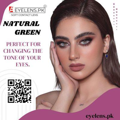 Natural Green - Eye Lens 
