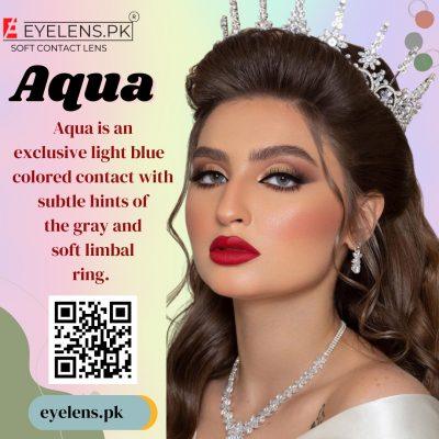Aqua Color Lens - Eye Lens 