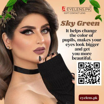 Sky Green - Eye Lens 