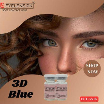 3D BLUE - Eye Lens 