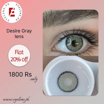 Desire Gray - Eye Lens 